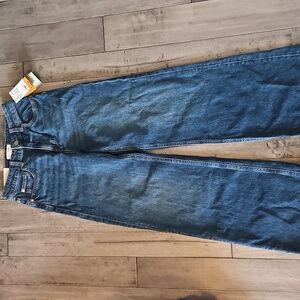 NWT H&M Wide Leg High Waist Denim Jeans - Women's Size 4